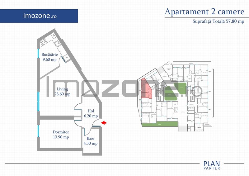 Militari, Metrou Pacii, Preciziei, apartament 2 camere, 58 mp, bloc nou.